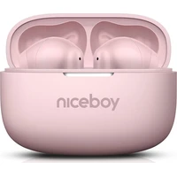 Niceboy Beans 5 PRO bezdrátová sluchátka růžová - Sluchátka