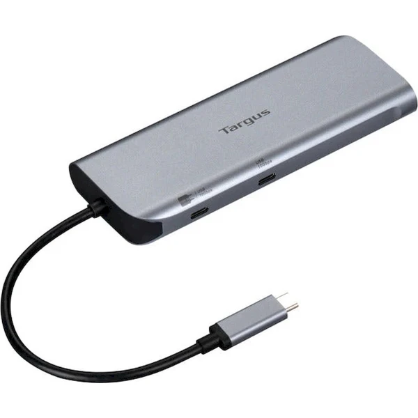 Targus DOCK427GL USB-C dokovací stanice stříbrná
