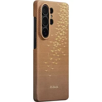 Pitaka Edge Case MagSafe kryt Samsung Galaxy S26 Ultra Golden Glint - Pouzdra