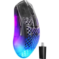 SteelSeries Aerox 3 WL Gen 2 bezdrátová herní myš černá - Myši