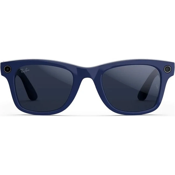 Meta RAY-BAN Wayfarer Gen2 (Standardní) chytré lesklé brýle (zatmavovací - čiré/safírové) modré - AR brýle - Obrázek d_dc92138e2bb242cabd060e089c4a3eb6