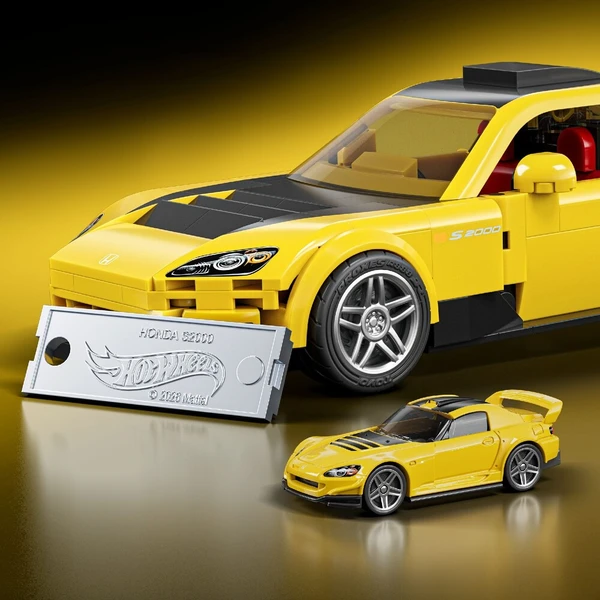 Mattel Brick Shop sestavitelný model Hot Wheels - 07 Honda S2000 (Speed Series) - Stavebnice - Obrázek d_dcb520b86ed742e1b3b4a084bf981229