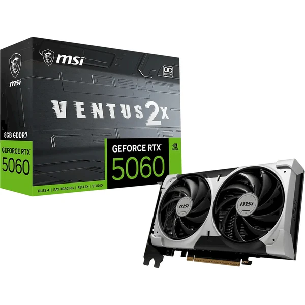 MSI NVIDIA GeForce RTX 5060 8G VENTUS 2X OC V1 8GB GDDR7 - Grafické karty - Obrázek d_dcc37d7286354da49a53e5d4017e0bbb