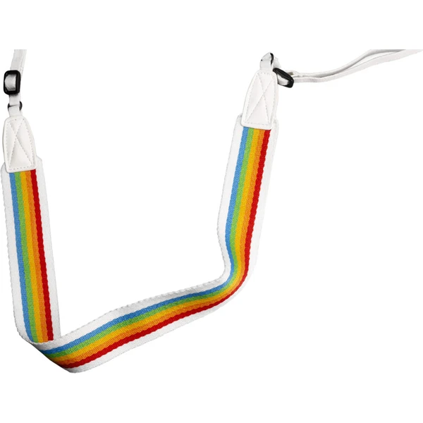 Polaroid popruh na fotoaparát Rainbow bílý - Poutka - Obrázek d_dcd61582260b40eca4526aed1a8244c5