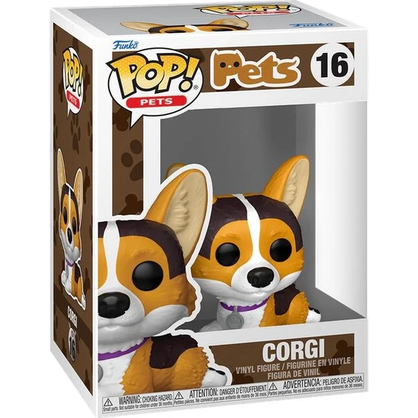 Funko POP! #16 Pets: Pets S3 - Corgi - Funko POP! - Obrázek d_dcf7a8c48bde4d27acc83a26947e4073