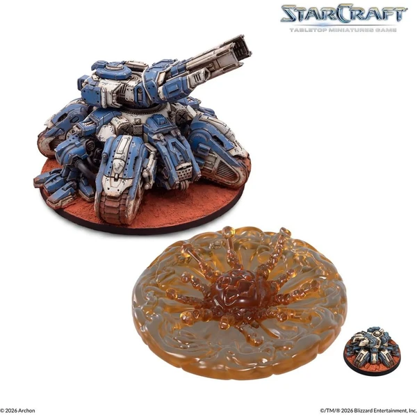 StarCraft The Miniatures Game - Siege Tank - Terran - Expansion Set - EN - Deskové hry - Obrázek d_dd1399b94a064c578f776318bcf03b95