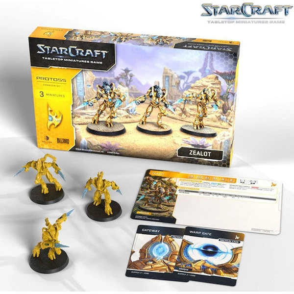 StarCraft The Miniatures Game - Zealot - Protoss - Expansion Set - EN - Deskové hry - Obrázek d_dd2c8a0f852c4990a6b60bea8a29d717