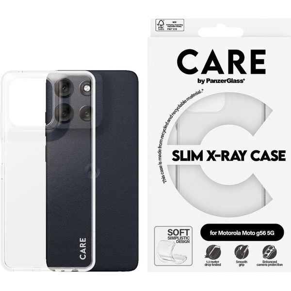 PanzerGlass® CARE X-Ray kryt Motorola Moto G56 5G čirý - Pouzdra - Obrázek d_dd7a25620b014577af622afd61dca5a9