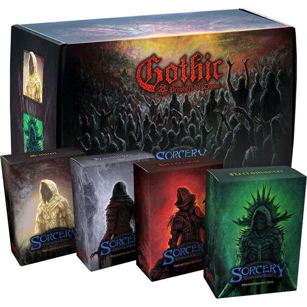 Sorcery TCG: Gothic The Prophets of Doom Preconstructed Decks (4 decky)