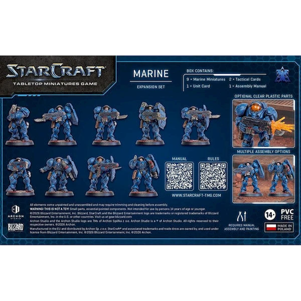 StarCraft The Miniatures Game - Marine - Terran - Expansion Set - EN - Deskové hry - Obrázek d_ddc14802fa8742feaa5ac8de8730f9b7