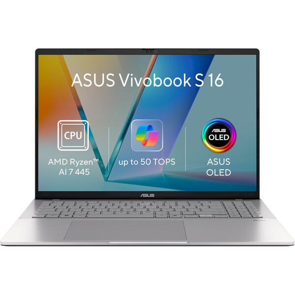 ASUS Vivobook S16 (M3607GA-OLED037Z) stříbrný