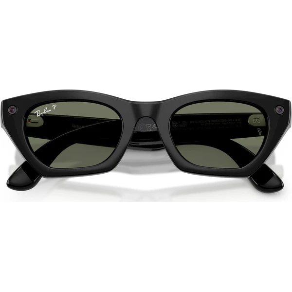 Meta RAY-BAN Zena Gen 3 (Střední) chytré brýle (polarizovaná zelená skla) černé - AR brýle - Obrázek d_de426cb899f34dd4a98e2e0feca1cfb2