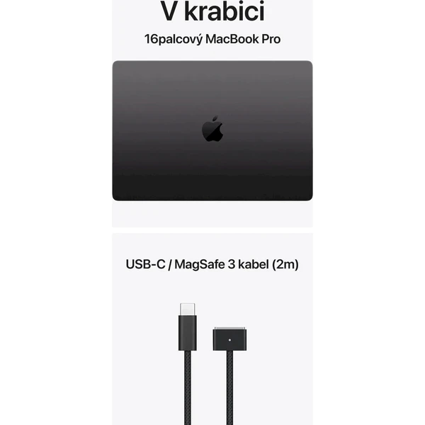 CTO Apple MacBook Pro 16" / UK KLV / M5 Pro 18xCPU/20xGPU / Stand.sklo / Černá / 1TB / 24GB - Notebooky - Obrázek d_de4f7eb1bd784b009928817b667cb1ce