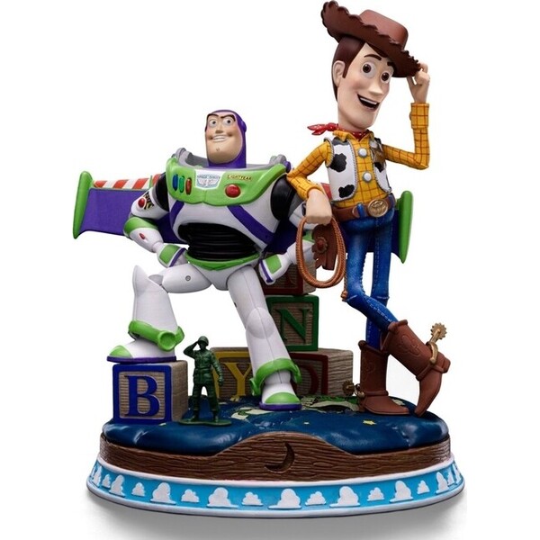 Soška Iron Studios Toy Story -  Buzz and Woody 20 cm