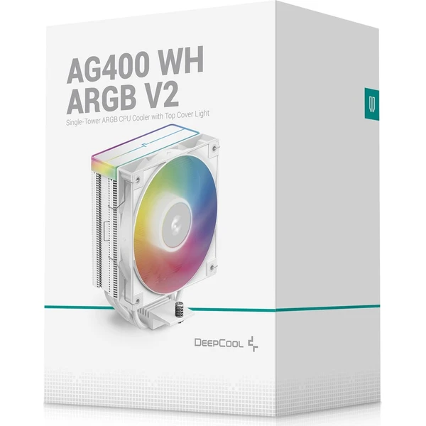 DEEPCOOL AG400 WH ARGB V2 bílý - Chladiče - Obrázek d_dee88391098f485d8819d45613abf751