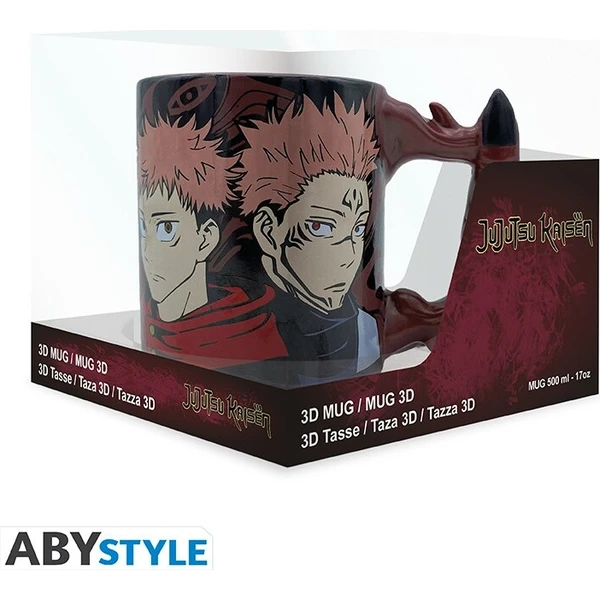 3D hrnek Abysse Corp Jujutsu Kaisen - Sakuna's Finger 460 ml - Hrnky - Obrázek d_def95f6e85b24e9580f64e7848ebf8c1