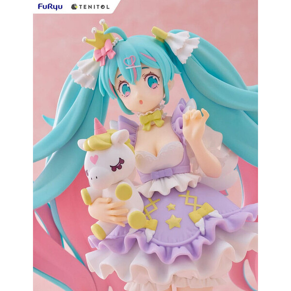 Figurka Furyu Hatsune Miku Tenitol - Hatsune Miku Yumekawa Princess Lavender 21 cm - Figurky - Obrázek d_df15b938c9954950b5eac56a0c452b43