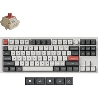 Keychron Q3 Ultra 8K Keychron Silk POM Red bezdrátová herní klávesnice (US) bílá - Klávesnice