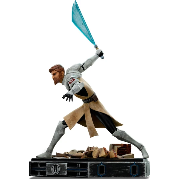 Soška Iron Studios Star Wars: Clone Wars - Obi-Wan Kenobi Art Scale 1/10 - Sochy a sošky - Obrázek d_df57860be7984105a4556634e7c6299b