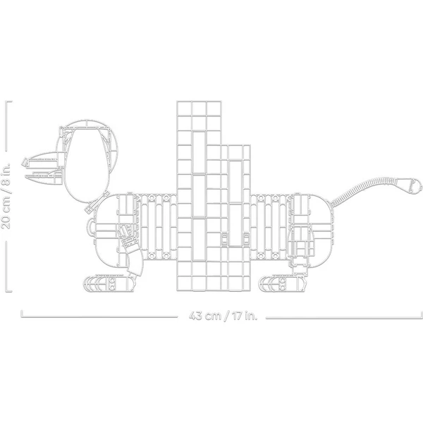 LEGO Disney 43301 Knižní zarážky: Slinky z filmu Toy Story - LEGO - Obrázek d_df6f254a72ac4c1a943e7c7366d40ddd