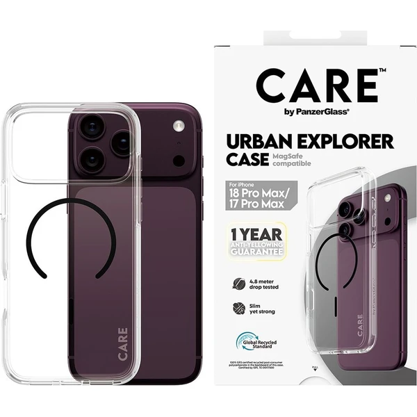 PanzerGlass CARE Urban MagSafe kryt Apple iPhone 18 Pro Max/17 Pro Max čirý/černý - Pouzdra - Obrázek d_df9beeae08504819b6fb0fe8d6ad3410