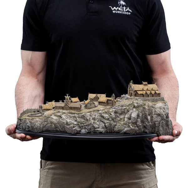 Replika Weta Workshop The Lord of the Rings Trilogy - Edoras (Limited Edition) 16,1 cm - Repliky - Obrázek d_dfc663e4eda64154aaf4e31353634374
