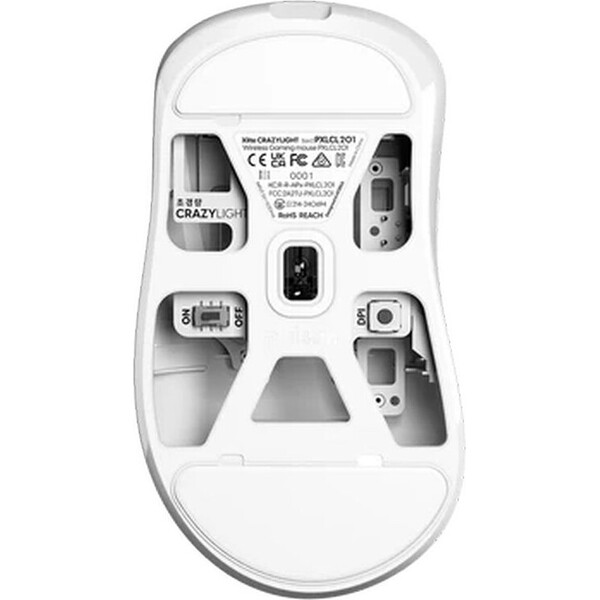 Pulsar Xlite CrazyLight Medium bezdrátová herní myš bílá - Myši - Obrázek d_e06fd876fa81423eafaf9a3f2a6050c1