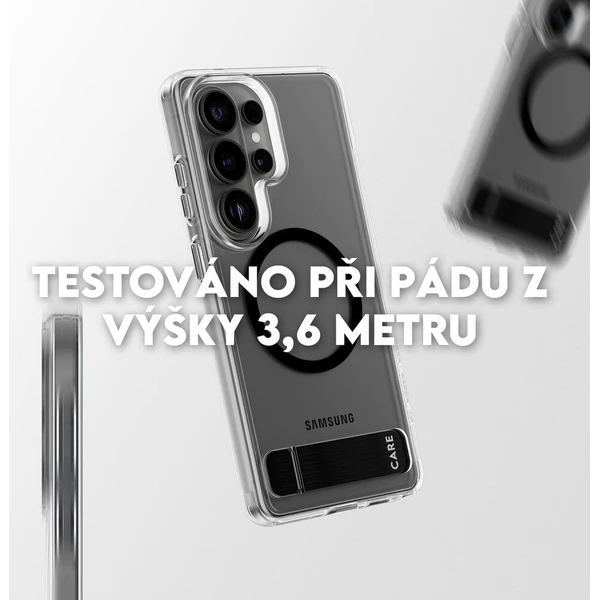 PanzerGlass® CARE Kickstand Qi kryt Samsung Galaxy S26 Ultra čirý/černý - Pouzdra - Obrázek d_e07ce8f7530c405988ff96310665e997