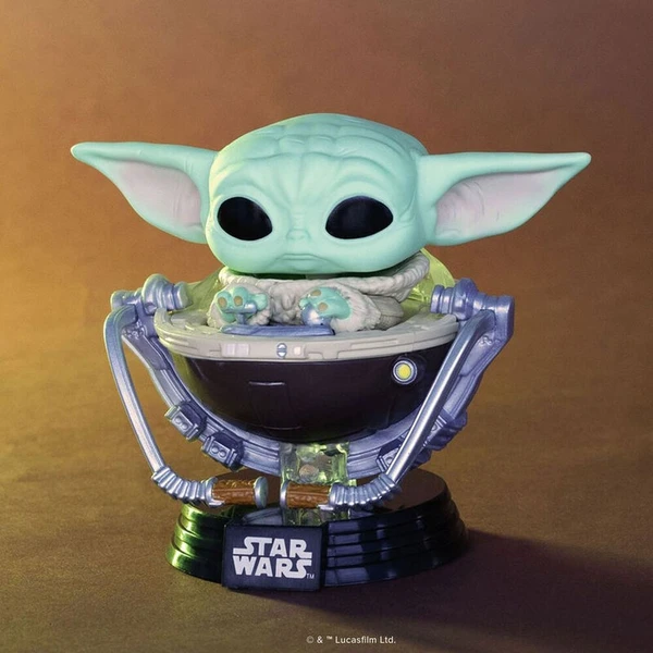 Funko POP! #823 Star Wars: The Mandalorian and Grogu - Grogu in Pram - Funko POP! - Obrázek d_e08b4502f4c844b081f2af13729c84f9