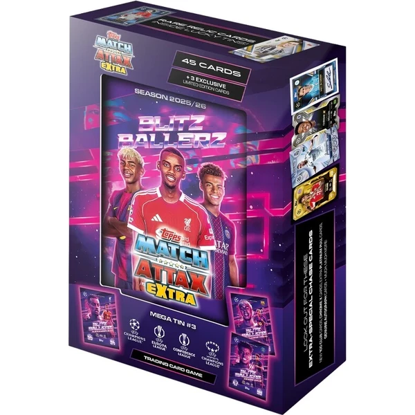 Fotbalové karty Topps UCC 2026 MAX - Mega Tin - Fotbalové karty - Obrázek d_e0fbc74f4eab4e7f8f9499e7504bd11f