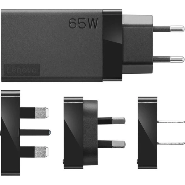 Lenovo 65W USB-C AC cestovní adaptér černý - Nabíječky - Obrázek d_e0fc5d4234fe4b4a93bf6178a44f3d96