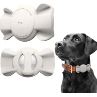 ELAGO Pet Collar pouzdro pro Apple AirTag krémové - Pouzdra