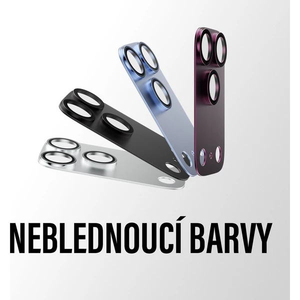 PanzerGlass FENDER hliníková ochrana fotoaparátu iPhone 18 Pro Max Black (černý) - Ochranné folie a skla - Obrázek d_e148259dbb654ff0a901d606fa234728