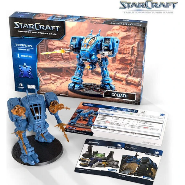 StarCraft The Miniatures Game - Goliath - Terran - Expansion Set - EN - Deskové hry - Obrázek d_e1668832701c4c5f9130da5456e2749d