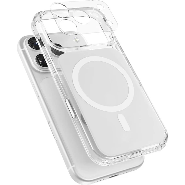 Epico Tile Mag+ MagSafe kryt pro iPhone 17 Pro bílý - Pouzdra - Obrázek d_e1a57dbf8e784b3c97407554dc2d0db7
