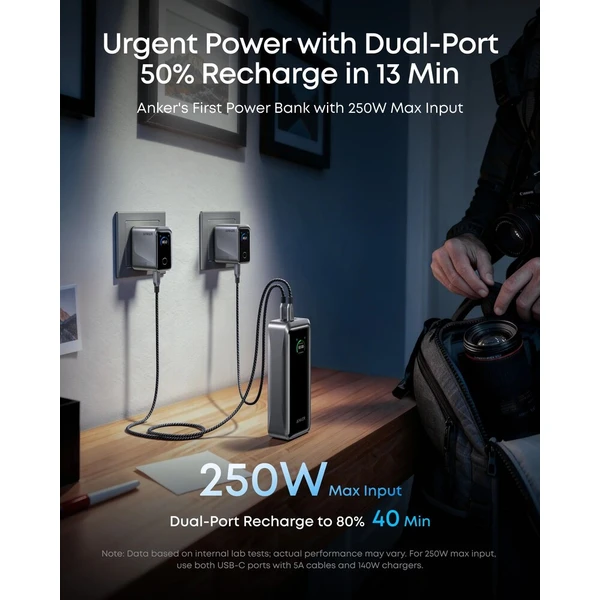 Anker Prime powerbanka 26250mAh, 300W černá - Powerbanky - Obrázek d_e24fd89c637d40b4827837d951e69021