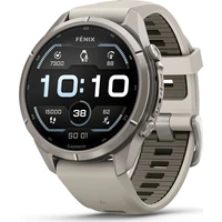 Garmin fenix 9 Pro 43mm titan/světle šedé - Chytré hodinky
