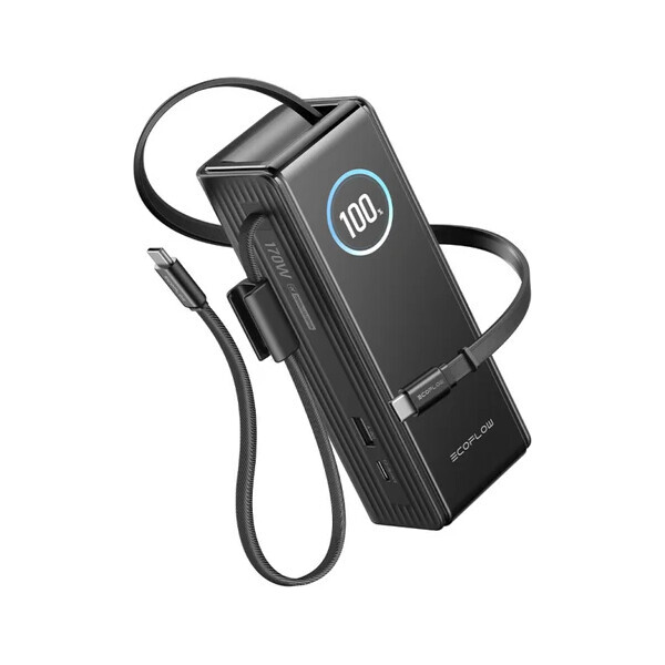 EcoFlow RAPID 25000 mAh powerbanka s USB-C kabelem černá - Powerbanky - Obrázek d_e3037c0e1ba74ef0ac31657626078eb4