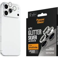 PanzerGlass Hoops ochranné kroužky Apple iPhone 18 Pro/Pro Max třpytivě stříbrné - Ochranné folie a skla