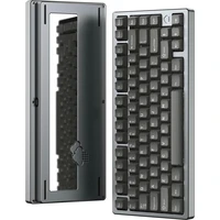Wobkey Rainy 75 RT Lite TTC KOM RGB herní klávesnice (US) stříbrná - Klávesnice