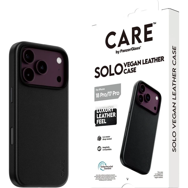 PanzerGlass CARE Solo MagSafe kryt Apple iPhone 18 Pro/17 Pro černý
