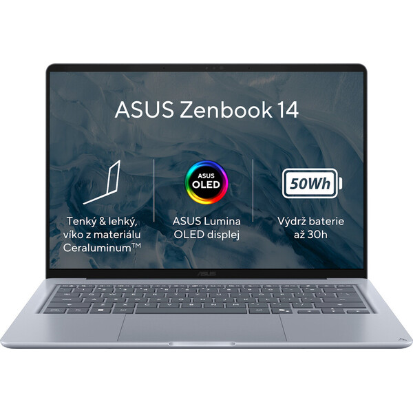 ASUS Zenbook 14 (UX3480QA-OLED077W) modrý