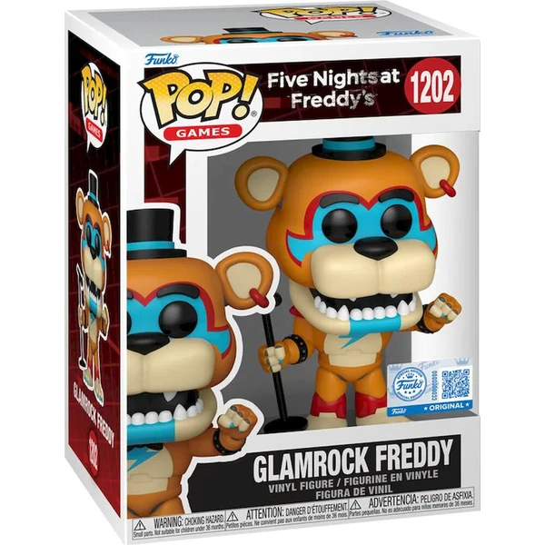 Funko POP! #1202 Games: Five Nights at Freddy's - Glamrock Freddy - Funko POP! - Obrázek d_e43e9e9390ed4bbd9a827b1d7380512e