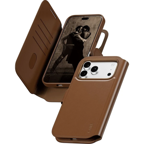 PanzerGlass CARE Tango 2v1 Wallet MagSafe pouzdro Apple iPhone 18 Pro Max/17 Pro Max hnědé - Pouzdra - Obrázek d_e49ef381c60f43d08e98aefd9eaf5781