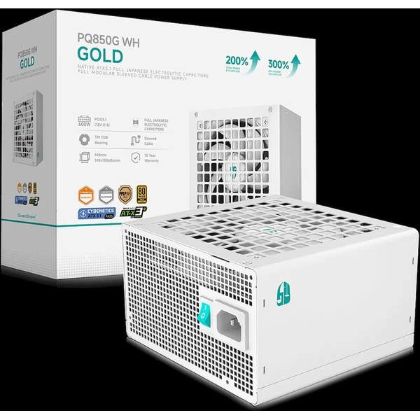 DEEPCOOL GAMERSTORM PQ850G WH 850W bílý - Zdroje - Obrázek d_e4eb366b967c42928424564a8f671fcd