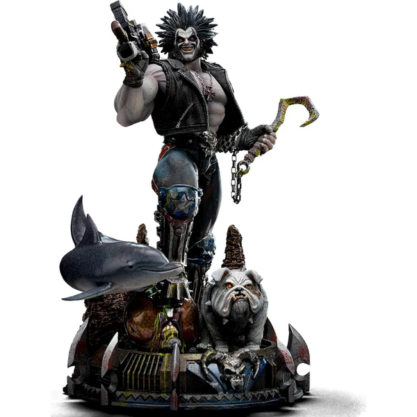 Soška Iron Studios DC Comics - Lobo Unleashed 25 cm - Sochy a sošky - Obrázek d_e50bf64b70e34f96983f8b8a1870aa2a