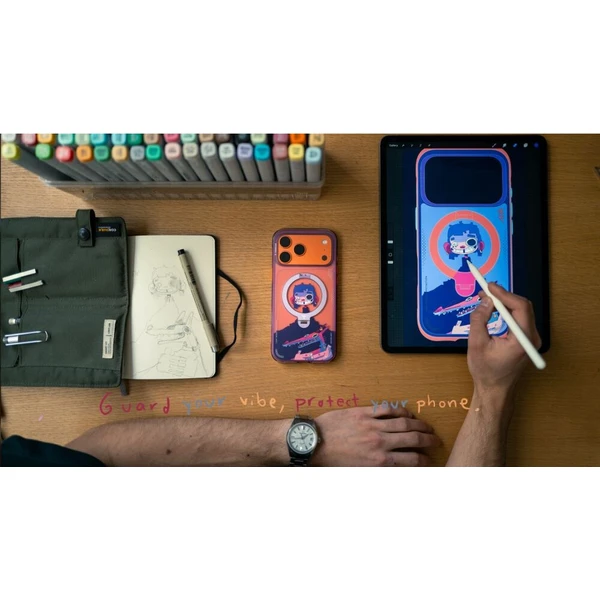 Torras Ostand Q3 Air Gawx Limited MagSafe kryt iPhone 17 Pro Max Neon night muse - Pouzdra - Obrázek d_e534e831174144c5b9fcb7f9d68eee63
