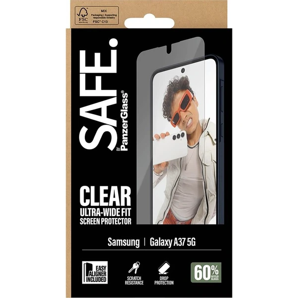 PanzerGlass® SAFE sklo s instalačním rámečkem Samsung Galaxy A37 - Ochranné folie a skla - Obrázek d_e5409716021c4f8eb62d179205f52340