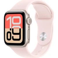 Apple Watch 41/40/38mm jemně růžový sportovní řemínek M/L - Řemínky