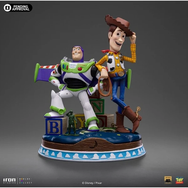 Soška Iron Studios Toy Story -  Buzz and Woody 20 cm - Sochy a sošky - Obrázek d_e5c173367e2e4f73b864e8af77f38eed